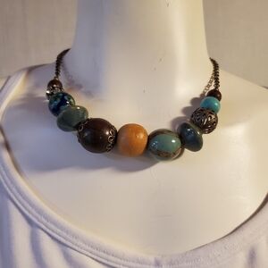 Artisan Style Bead Necklace